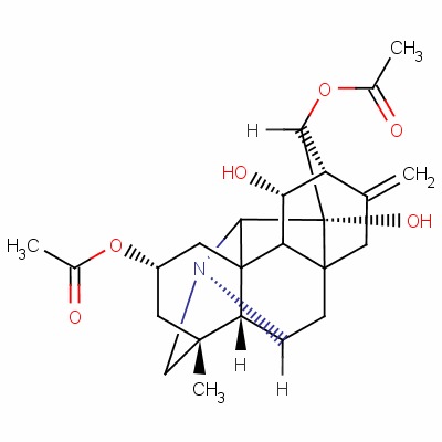 Guan-fu base a standard Structure,1394-48-5Structure