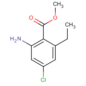 Methyl 2-amino-4-chloro-6-ethylbenzoate Structure,139422-20-1Structure