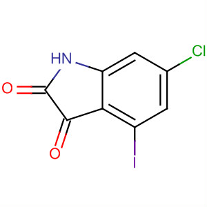 6-Chloro-4-iodoindoline-2,3-dione Structure,139422-23-4Structure