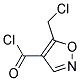 (9ci)-5-(氯甲基)-4-异噁唑羰酰氯结构式_139442-86-7结构式