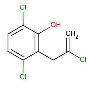 3,6-Dichloro-2-(2-chloroallyl)phenol Structure,139548-92-8Structure