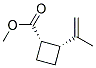 (1s-顺式)-(9ci)-2-(1-甲基乙烯)-环丁烷羧酸甲酯结构式_139561-15-2结构式