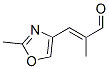 2-Methyl-3-[4-methyl(3,5-oxazolyl)]prop-2-enal Structure,139630-91-4Structure