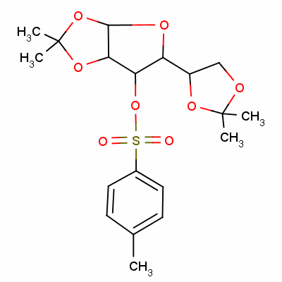 1,2:5,6-Di-O-isopropylidene-3-O-p-toluenesulfonyl-α-D-allofuranose Structure,13964-21-1Structure