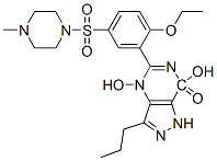 5-{2-Ethoxy-5-[(4-Methyl-1-Piperazinyl)Sulfonyl]Phenyl}-3-Propyl-1,6-Dihydro-7H-Pyrazolo[4,3-d]Pyrimidin-7-One Structure,139755-95-6Structure