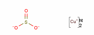 Copper(i)sulphite Structure,13982-53-1Structure