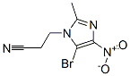 3-(5-Bromo-2-methyl-4-nitro-1H-imidazol-1-yl)propanenitrile Structure,139975-78-3Structure