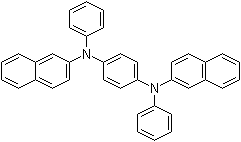 N,n’-di(naphthalen-2-yl)-n,n’-diphenylbenzene-1,4-diamine Structure,139994-47-1Structure