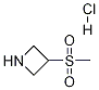 3-(Methylsulfonyl)azetidine Structure,1400764-60-4Structure