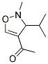 Ethanone, 1-[2,3-dihydro-2-methyl-3-(1-methylethyl)-4-isoxazolyl]-(9ci) Structure,140116-82-1Structure