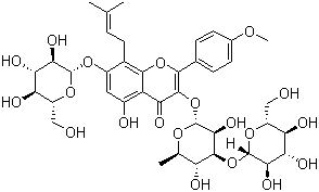 朝藿定A1结构式_140147-77-9结构式