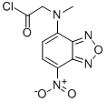 4-(N-氯甲酰甲基-N-甲胺)-7-硝基-2,1,3-苯并噻二唑结构式_140164-85-8结构式