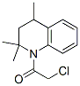 2-Chloro-1-(2,2,4-trimethyl-3,4-dihydro-2H-quinolin-1-yl)-ethanone Structure,14036-98-7Structure