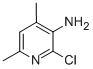 2-Chloro-4,6-dimethyl-3-pyridinylamine Structure,140413-40-7Structure