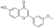 6-Hydroxy-3-methoxyflavone Structure,140439-35-6Structure