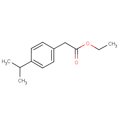 Ethyl 4-isopropylphenylacetate Structure,14062-21-6Structure