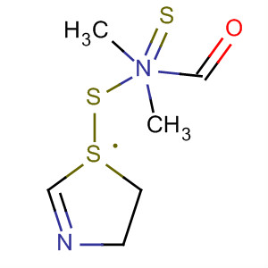 Dimethylcarbamodithioic acid 4,5-dihydro-2-thiazolyl ester Structure,140652-77-3Structure