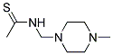 (8ci)-n-[(4-甲基-1-哌嗪)甲基]硫代-乙酰胺结构式_14078-75-2结构式