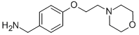 [4-(2-Morpholinoethoxy)phenyl]methylamine Structure,140836-69-7Structure