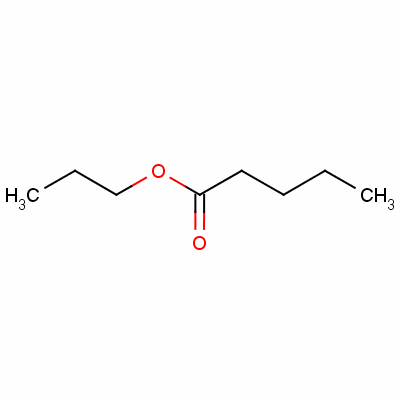 戊酸丙酯结构式_141-06-0结构式