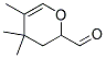 2H-pyran-2-carboxaldehyde, 3,4-dihydro-4,4,5-trimethyl-(9ci) Structure,141037-59-4Structure