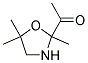 Ethanone, 1-(2,5,5-trimethyl-2-oxazolidinyl)-(9ci) Structure,141089-20-5Structure