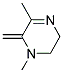 Pyrazine, 1,2,5,6-tetrahydro-1,3-dimethyl-2-methylene-(9ci) Structure,141089-27-2Structure