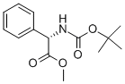 Methyl 2-((tert-butoxycarbonyl)amino)-2-phenylacetate Structure,141190-94-5Structure