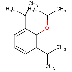 Propofol Isopropyl Ether Structure,141214-18-8Structure