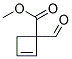 2-Cyclobutene-1-carboxylic acid, 1-formyl-, methyl ester (9ci) Structure,141232-84-0Structure