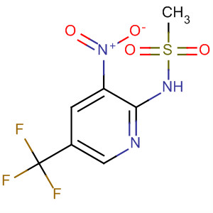 N-(3-nitro-5-trifluoromethyl-pyridin-2-yl)methanesulfonamide Structure,141284-80-2Structure