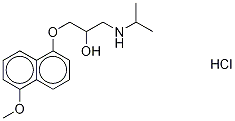 5-Methoxy Propranolol Hydrochloride Structure,14133-98-3Structure