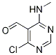 4-Chloro-6-(methylamino)pyrimidine-5-carbaldehyde Structure,14160-94-2Structure