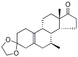 (7alpha)-Methyl Androstenedione 3-Ethylene Ketal Structure,141664-12-2Structure