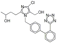 omega-1-羟基氯沙坦结构式_141675-57-2结构式