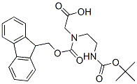 Fmoc-aeg(boc)-oh结构式_141743-15-9结构式