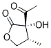 2(3H)-furanone, 3-acetyldihydro-3-hydroxy-4-methyl-, (3s,4r)-(9ci) Structure,141902-99-0Structure