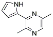 (9CI)-2,5-二甲基-3-(1H-吡咯-2-基)-吡嗪结构式_141994-93-6结构式