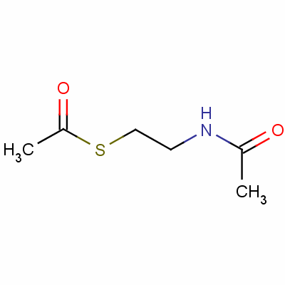 N,S-二乙酰半胱胺结构式_1420-88-8结构式