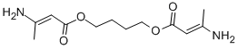 1,4-Butanediol bis(beta-aminocrotonate) Structure,14205-47-1Structure