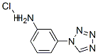 3-(1H-tetrazol-1-yl)aniline hydrochloride Structure,14213-12-8Structure