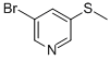 3-Bromo-5-(methylthio)pyridine Structure,142137-18-6Structure