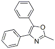 2-Methyl-4,5-diphenyloxazole Structure,14224-99-8Structure