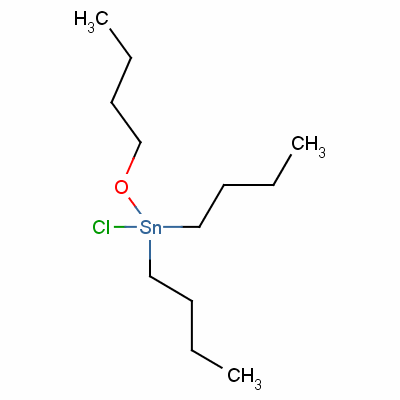 Stannane, butoxydibutylchloro- Structure,14254-22-9Structure