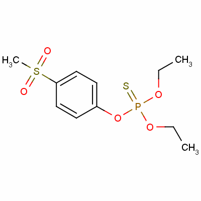 Fensulfothion-sulfone Structure,14255-72-2Structure