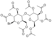 2,3,6,2,3,4-6-七-O-乙酰基-α-D-麦芽糖溴化物结构式_14257-35-3结构式