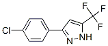 3-(4-Chlorophenyl)-5-(trifluoromethyl)-1H-pyrazole Structure,142623-90-3Structure