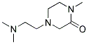 Piperazinone, 4-[2-(dimethylamino)ethyl]-1-methyl-(9ci) Structure,142877-39-2Structure