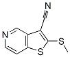 Thieno[3,2-c]pyridine-3-carbonitrile, 2-(methylthio)- (9ci) Structure,142892-33-9Structure