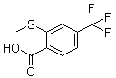 2-Methylthio-4-trifluoromethylbenzoic acid Structure,142994-05-6Structure